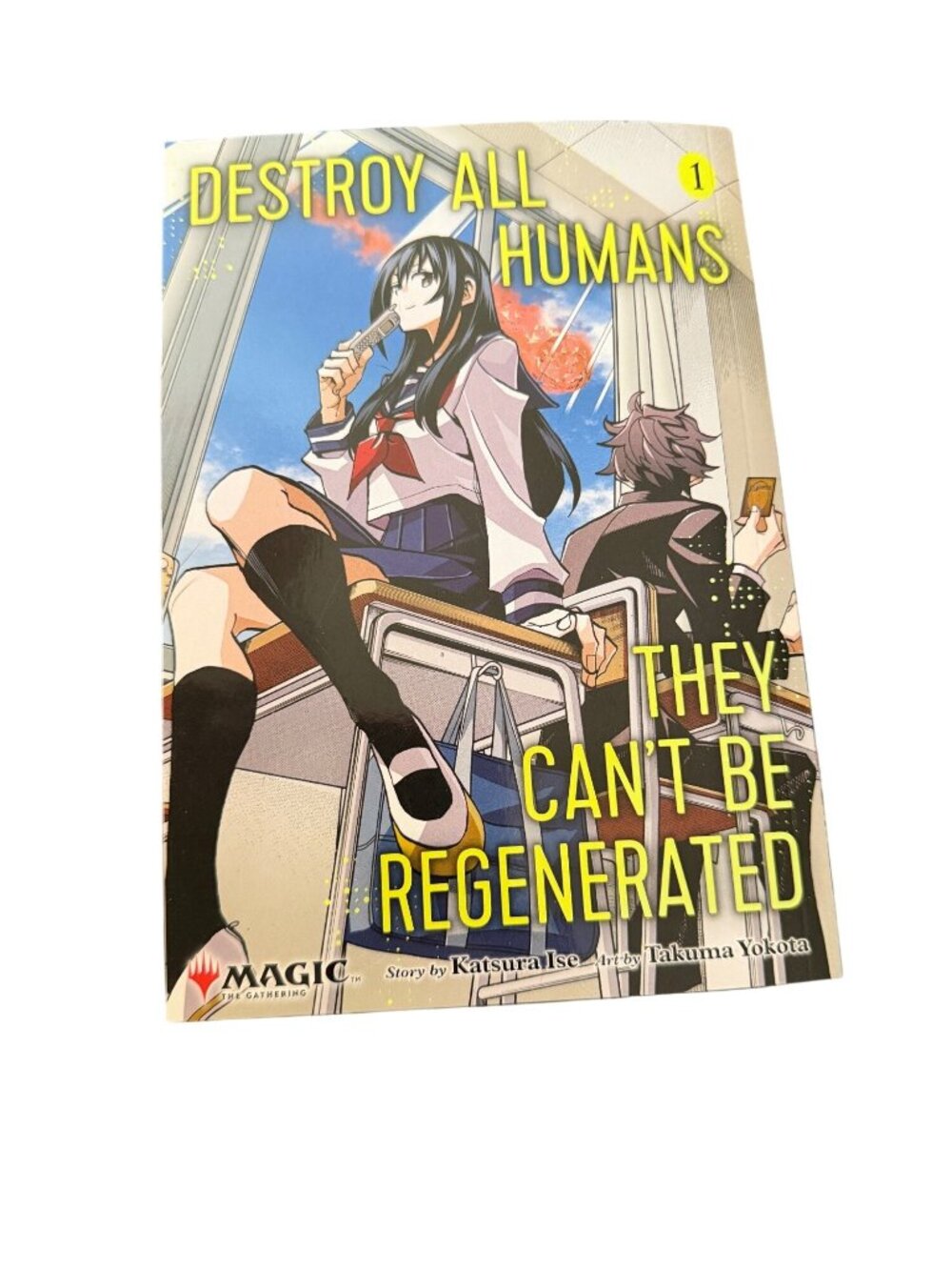 Destroy All Humans: They Cant Be Regenerated Vol. 1 Manga By Katsura Ise & Takum